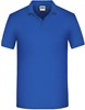 James & Nicholson JN874 Men´s Bio Workwear Polo - Royal - XXL afbeelding