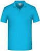 James & Nicholson JN874 Men´s Bio Workwear Polo - Turquoise - XS afbeelding