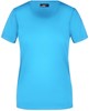 James & Nicholson JN901 Ladies´ Basic-T - Aqua - S afbeelding