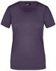James & Nicholson JN901 Ladies´ Basic-T - Aubergine - 3XL afbeelding