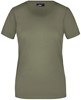 James & Nicholson JN901 Ladies´ Basic-T - Olive - 3XL afbeelding