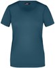 James & Nicholson JN901 Ladies´ Basic-T - Petrol - XL afbeelding