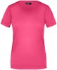 James & Nicholson JN901 Ladies´ Basic-T - Pink - XL afbeelding