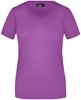 James & Nicholson JN901 Ladies´ Basic-T - Purple - 3XL afbeelding