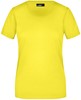 James & Nicholson JN901 Ladies´ Basic-T - Yellow - XXL afbeelding