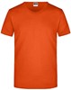 James & Nicholson JN912 Men´s Slim Fit V-T - Dark-Orange - XXL afbeelding