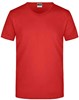 James & Nicholson JN912 Men´s Slim Fit V-T - Red - XXL afbeelding