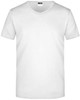 James & Nicholson JN912 Men´s Slim Fit V-T - White - S afbeelding