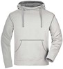 James & Nicholson JN961 Men´s Lifestyle Hoody - Off-White/Grey-Heather - M afbeelding