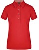 James & Nicholson JN969 Ladies´ Plain Polo - Red/Red/White - M afbeelding