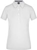 James & Nicholson JN969 Ladies´ Plain Polo - White/Navy/White - XL afbeelding