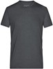 James & Nicholson JN974 Men´s Heather T-Shirt - Black-Melange - XL afbeelding