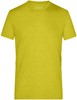 James & Nicholson JN974 Men´s Heather T-Shirt - Yellow-Melange - L afbeelding