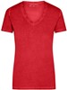 James & Nicholson JN975 Ladies´ Gipsy T-Shirt - Chili - XXL afbeelding
