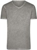 James & Nicholson JN976 Men´s Gipsy T-Shirt - Grey - S afbeelding