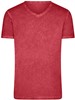 James & Nicholson JN976 Men´s Gipsy T-Shirt - Red - XXL afbeelding