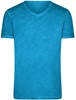 James & Nicholson JN976 Men´s Gipsy T-Shirt - Turquoise - 3XL afbeelding