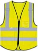 Korntex KX030 Premium Multifunctional Executive Safety Vest Munich - Signal Yellow - L/XL afbeelding