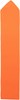 Korntex KX043 Zipper Patch - Orange - One Size