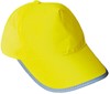 Korntex KX058 Adult Basic Hi-Vis Cap Montpelier - Signal Yellow - One Size afbeelding