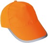 Korntex KX058K Kids´ Basic Hi-Vis Cap Montpelier - Signal Orange - One Size afbeelding