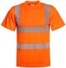 Korntex KX072 Hi-Vis Broken Reflective Premium T-Shirt Alhambra - Signal Orange - 4XL afbeelding