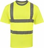 Korntex KX074 Heavy Duty Polycotton Hi-Vis T-Shirt Barcelona - Signal Yellow - S afbeelding