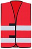 Korntex KX100 Functional Hi-Vis Safety Vest Dortmund - Red - 6XL afbeelding