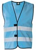 Korntex KX100 Functional Hi-Vis Safety Vest Dortmund - Sky Blue - 6XL afbeelding