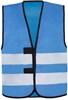 Korntex KX100K Kids´ Hi-Vis Functional Safety Vest Aarhus - Blue - S (7-12 years) afbeelding