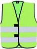 Korntex KX100K Kids´ Hi-Vis Functional Safety Vest Aarhus - Lime Green - XS (3-6 years) afbeelding