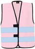 Korntex KX100K Kids´ Hi-Vis Functional Safety Vest Aarhus - Pink - S (7-12 years) afbeelding