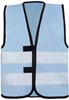 Korntex KX100K Kids´ Hi-Vis Functional Safety Vest Aarhus - Sky Blue - S (7-12 years) afbeelding
