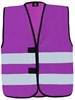 Korntex KX100K Kids´ Hi-Vis Functional Safety Vest Aarhus - Violett - XS (3-6 years) afbeelding