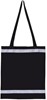 Korntex KX105 Warnsac® Reflective Shopping Bag With Long Handles - Black - approx. 38 x 42 cm afbeelding
