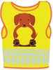 Korntex KX119K Children's Safety Vest Funtastic Wildlife CO² Neutral - Dog Yellow - XS (3-6 years) afbeelding