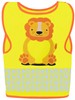 Korntex KX119K Children's Safety Vest Funtastic Wildlife CO² Neutral - Lion Yellow - XS (3-6 years) afbeelding