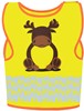 Korntex KX119K Children's Safety Vest Funtastic Wildlife CO² Neutral - Moose Yellow - XS (3-6 years) afbeelding