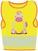 Korntex KX119K Children's Safety Vest Funtastic Wildlife CO² Neutral - Unicorn Yellow - XS (3-6 years) afbeelding
