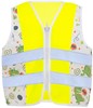 Korntex KX121K Children´s Safety Vest Action Dinosaurs CO² Neutral - T-Rex - XS (5-7 years) afbeelding