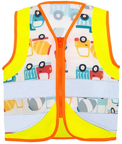 Korntex KX123K Children´s Safety Vest Action Vehicle Fun CO² Neutral