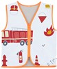 Korntex KX126K Children´s Functional Vest Rescue Rangers CO² Neutral - Fire brigade - S (8-10 years) afbeelding