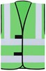 Korntex KX140 Hi-Vis Safety Vest With 4 Reflective Stripes Hannover - Green - 3XL afbeelding