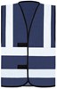 Korntex KX140 Hi-Vis Safety Vest With 4 Reflective Stripes Hannover - Navy - L afbeelding