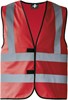 Korntex KX140 Hi-Vis Safety Vest With 4 Reflective Stripes Hannover - Red - M afbeelding