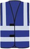 Korntex KX140 Hi-Vis Safety Vest With 4 Reflective Stripes Hannover - Royal Blue - XL afbeelding