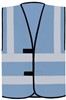 Korntex KX140 Hi-Vis Safety Vest With 4 Reflective Stripes Hannover - Sky Blue - 7XL afbeelding