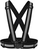 Korntex KX158 Elastic Hi-Vis Body Belt Prague - Black - One Size afbeelding