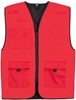 Korntex KX166 Padded Multifunctional Work Vest Kiel CO² Neutral - Red - 5XL afbeelding