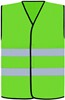 Korntex KX167 Comfort Safety Vest Soltau CO² Neutral - Neon Green - L/XL afbeelding